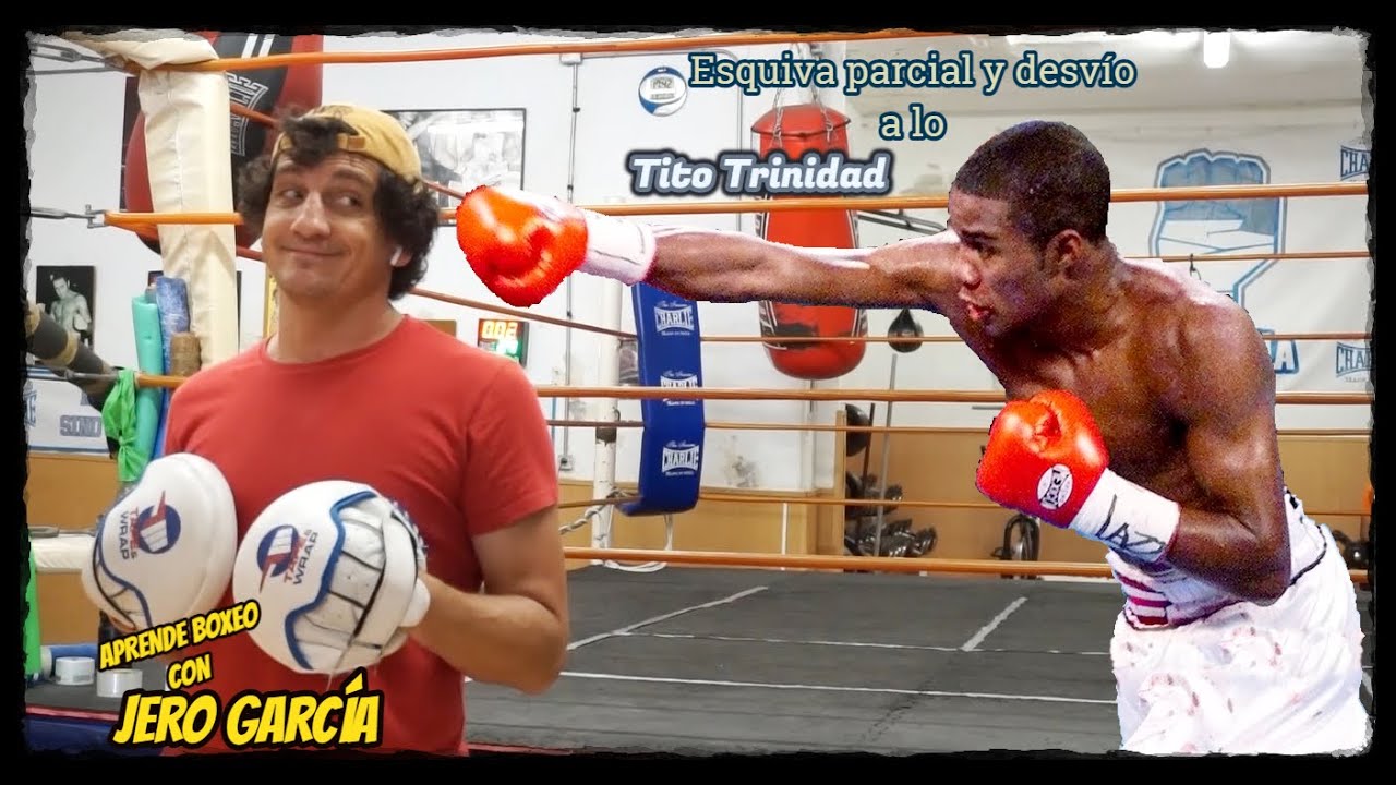 Esquiva parcial y desvío a lo Tito Trinidad [Aprende Boxeo con Jero García]
