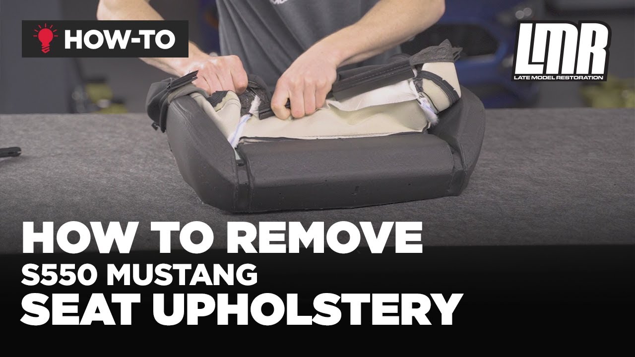 S550 Mustang Front & Rear Seat Upholstery Removal (2015-2023)