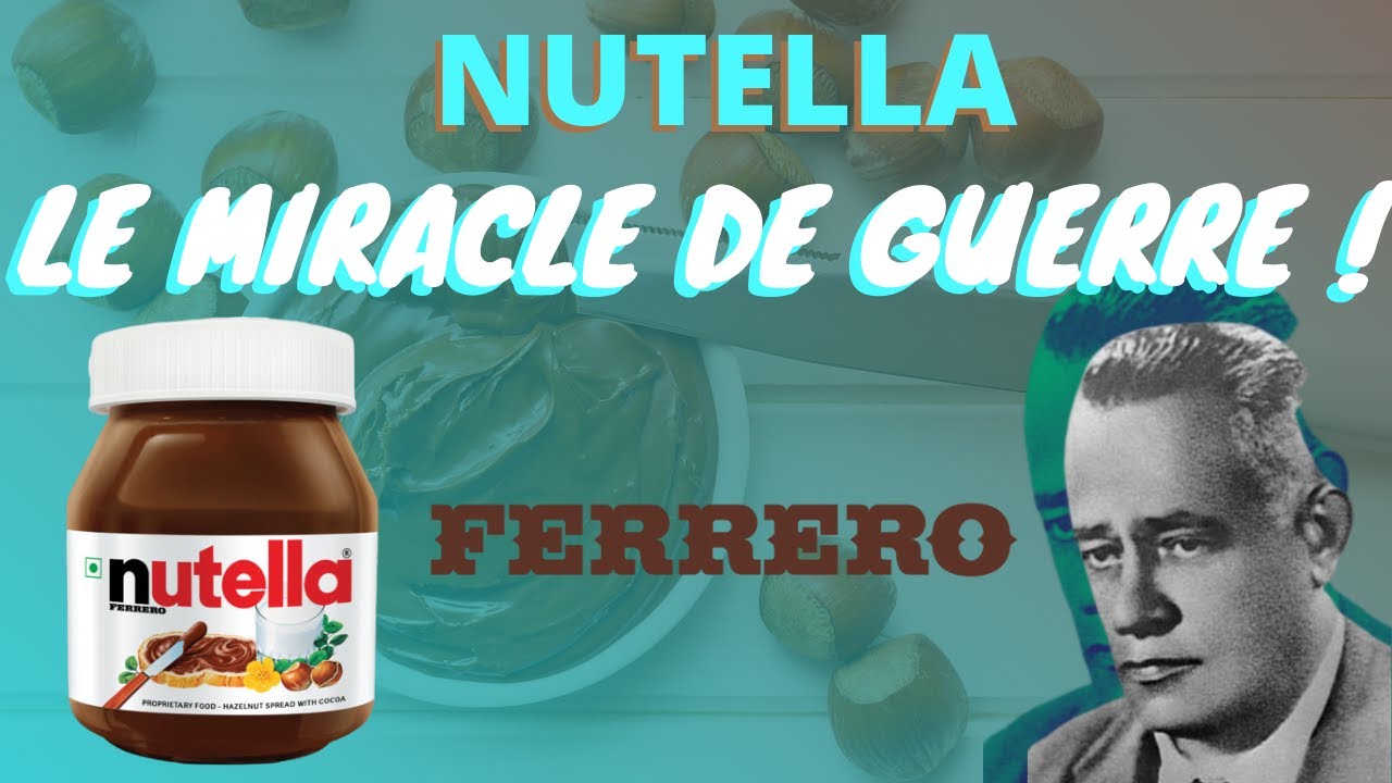 Nutella et Ferrero : L'histoire incroyable de la pâte à tartinée née pendant la guerre !