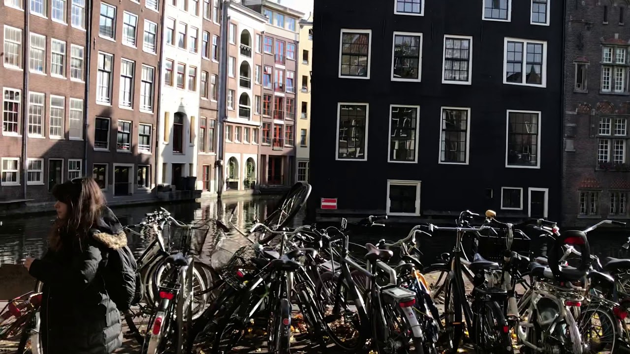 Red Light District Amsterdam / De Rosse Buurt / De Wallen op 6 november 2018