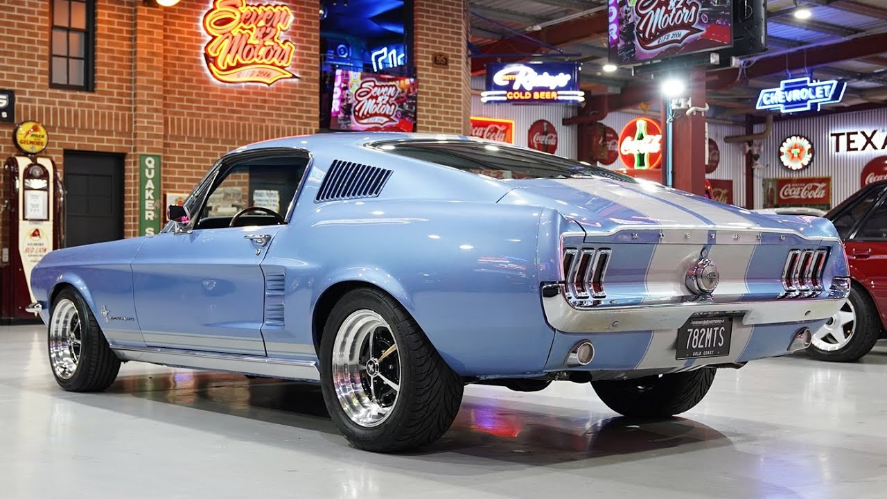 SEVEN82MOTORS ПРОДАН! Аукцион 7 декабря - Ford Mustang Fastback 1967 года выпуска, 480 л.с.
