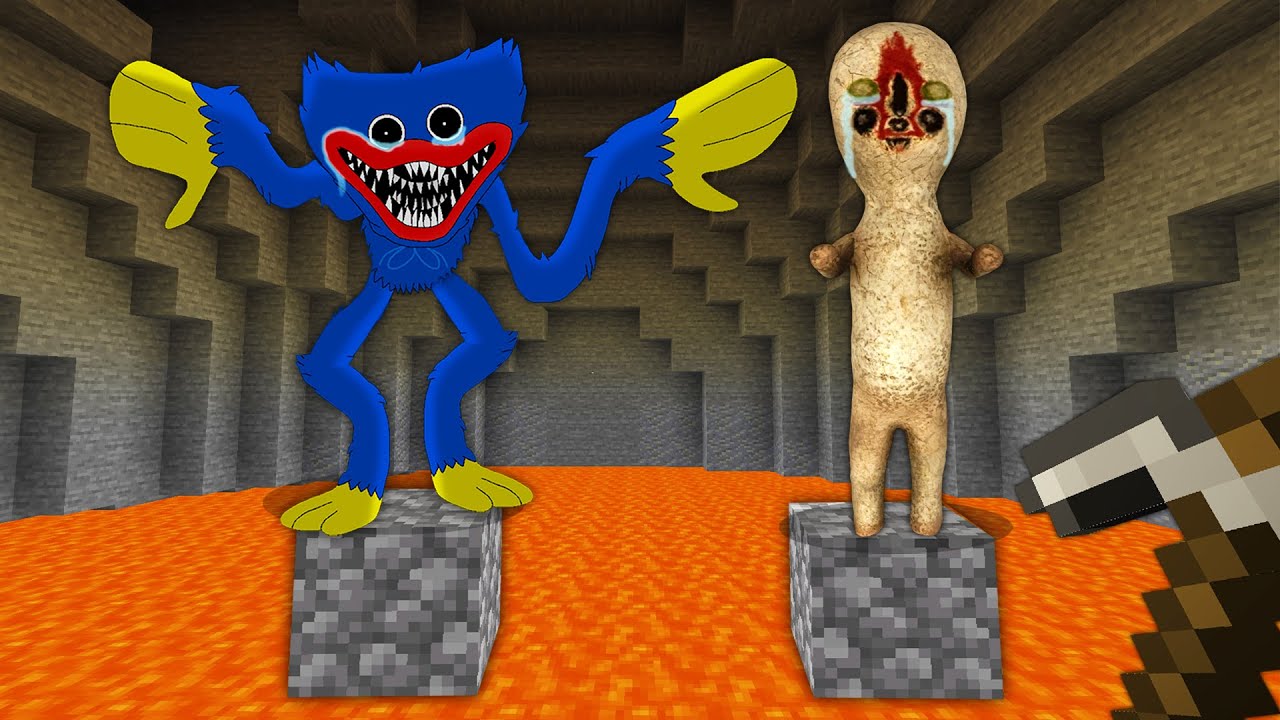 「SCP173 VS 파피플레이타임」 둘중 하나만 골라? [괴물친구] SCP173 VS poppy playtim in minecraft