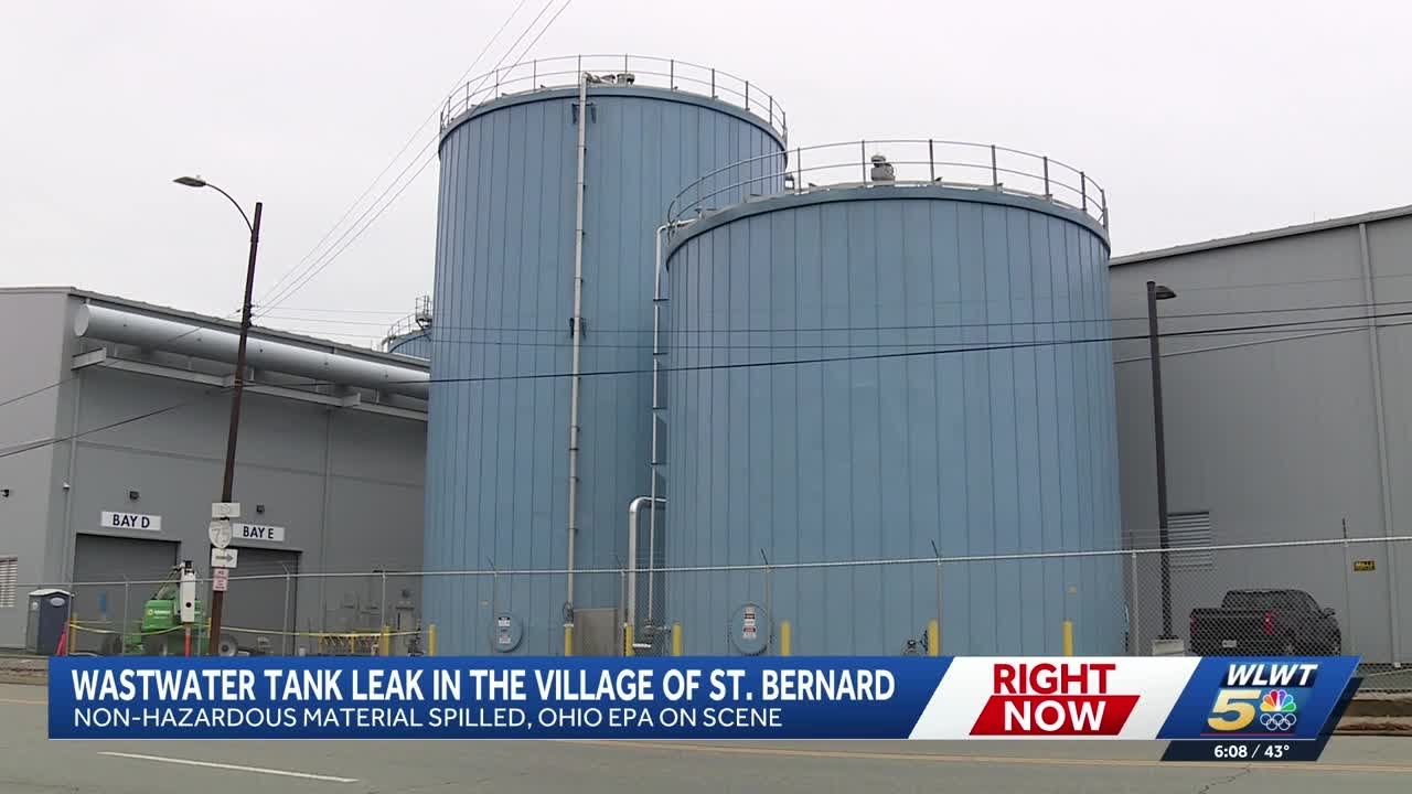 Wastewater discharge reported at St. Bernard energy facility; odor reported across village