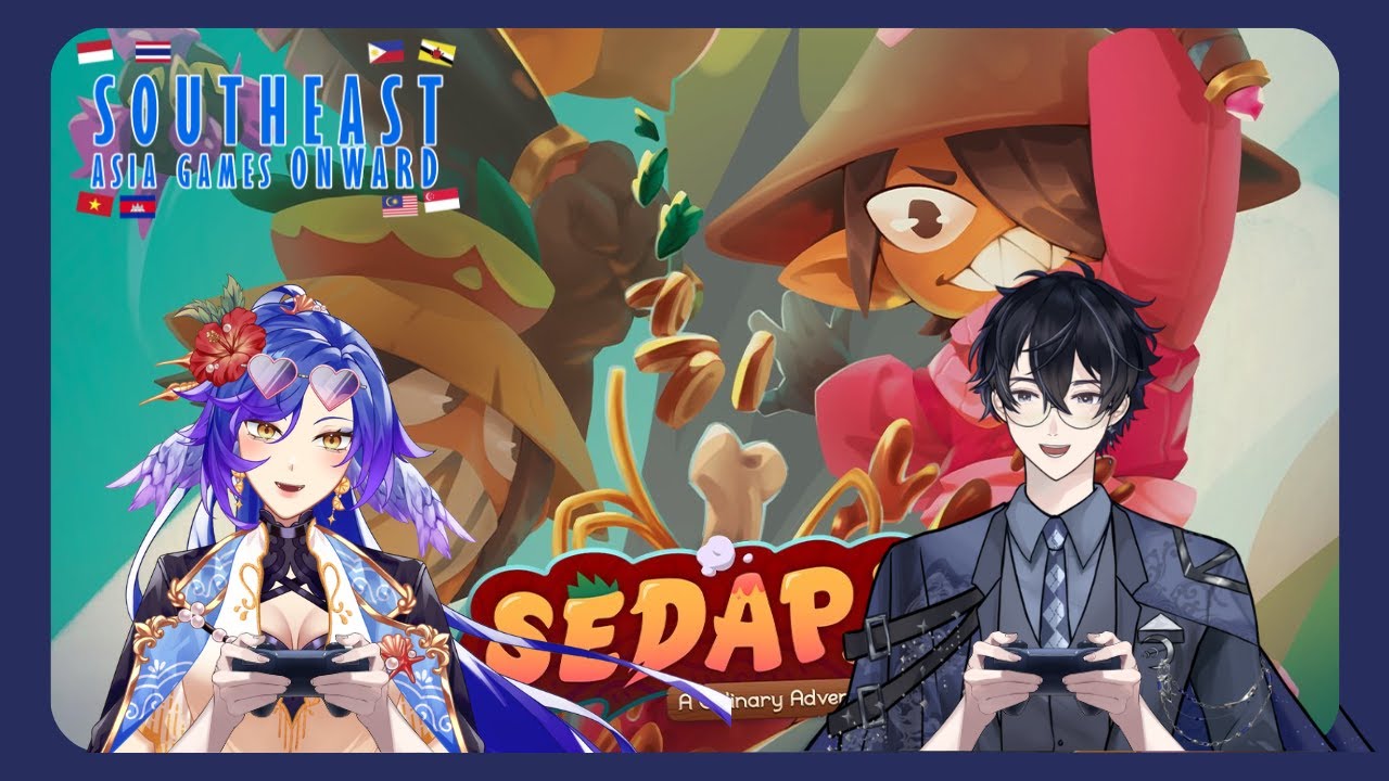 【SEDAP! A Culinary Adventure】Apakah Duo Biru Ini Bisa Menamatkan Gamenya? Mari Kita Coba!!! | ID/EN