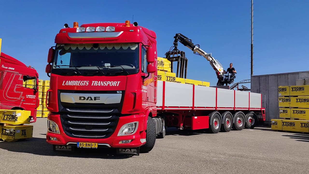 Lambregts Transport. Dagje met papa mee, Ytong rijden. Made by ®enze