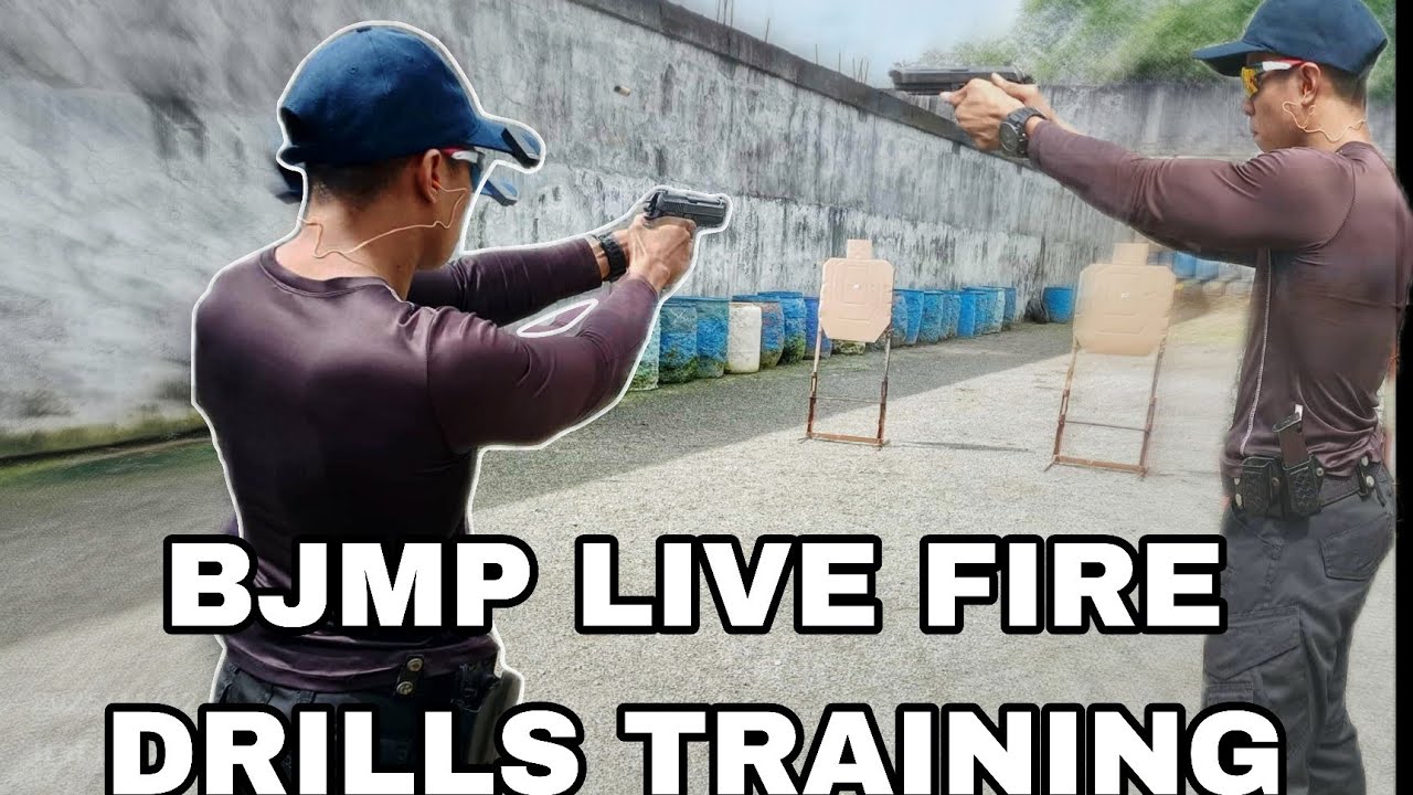 LIVE FIRE DRILLS AT SHOOTING RANGE GAMIT ANG ISSUED FIRE ARMS TAURUS 9MM GANITO AKO MAG PRACTICE