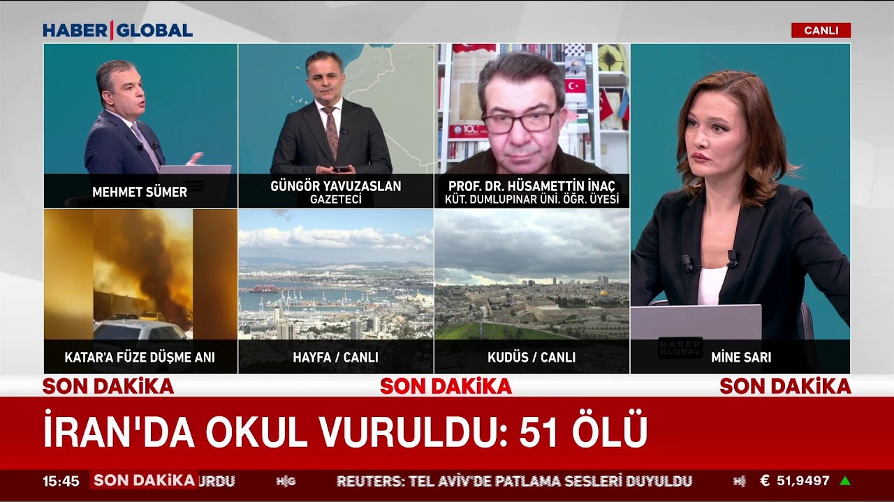 CANLI | İsrail İran'a Saldırı Başlattı! B&uuml;y&uuml;k Savaş Başladı