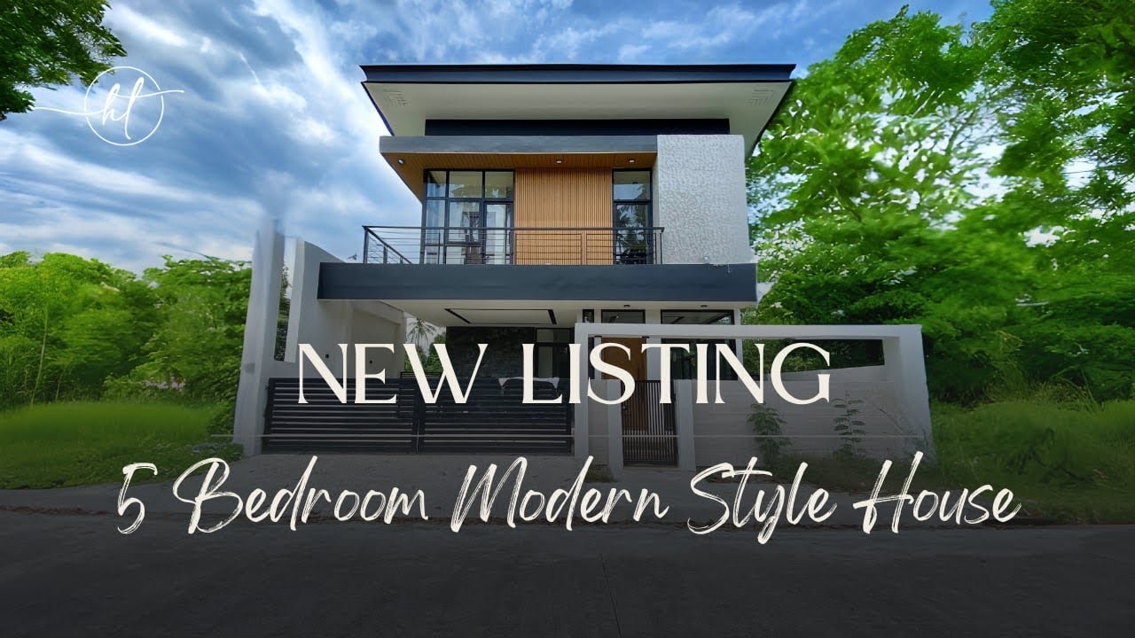 Quick house tour: Brand-new modern-designed 2-storey house in South Grove, Davao City