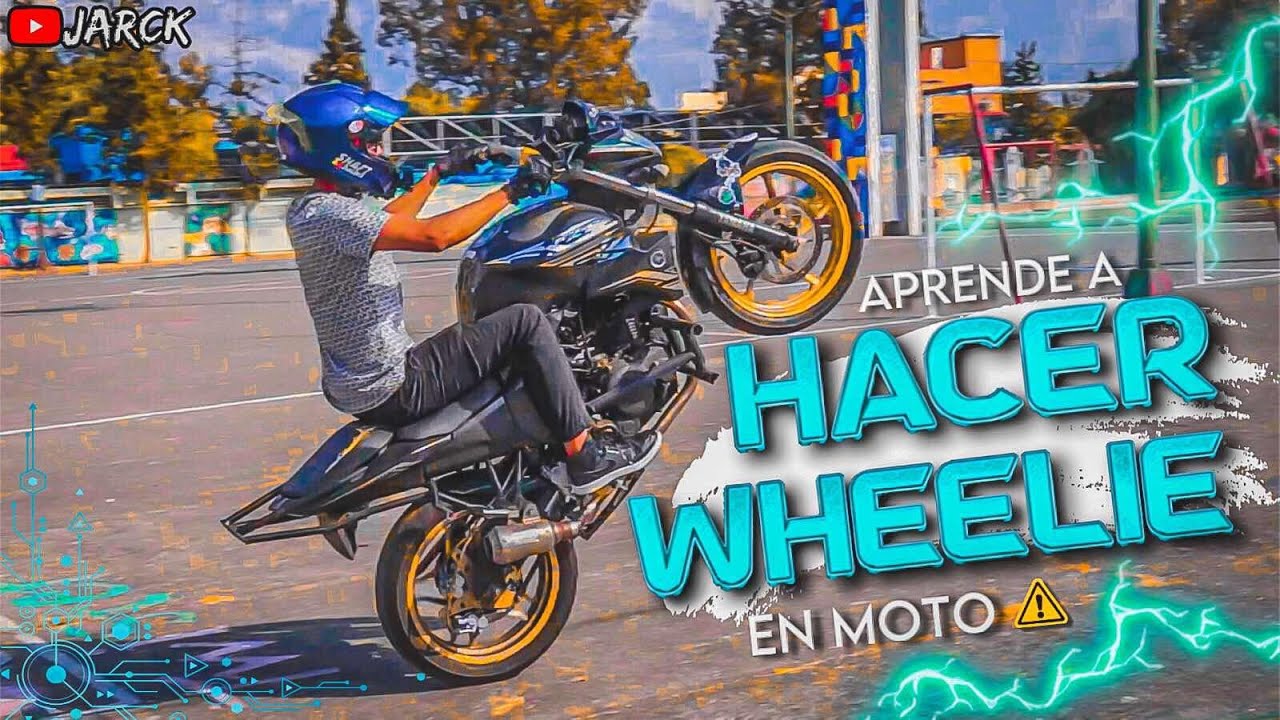 APRENDE a HACER CABALLITOS en MOTO en 5 Minutos [F&aacute;cil y R&aacute;pido] | JARCK