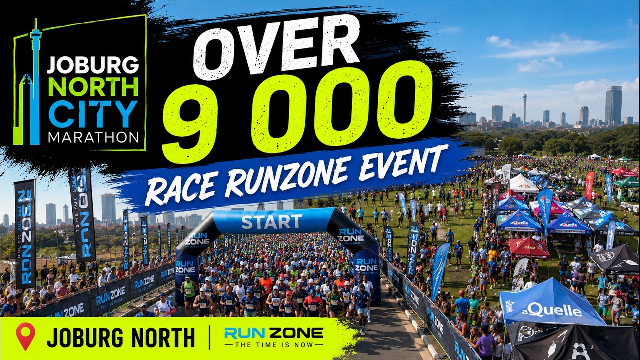 INSIDE THE JOBURG NORTH CITY MARATHON | 9,000 RUNNERS TAKE OVER STREETS OF EMMARENTIA