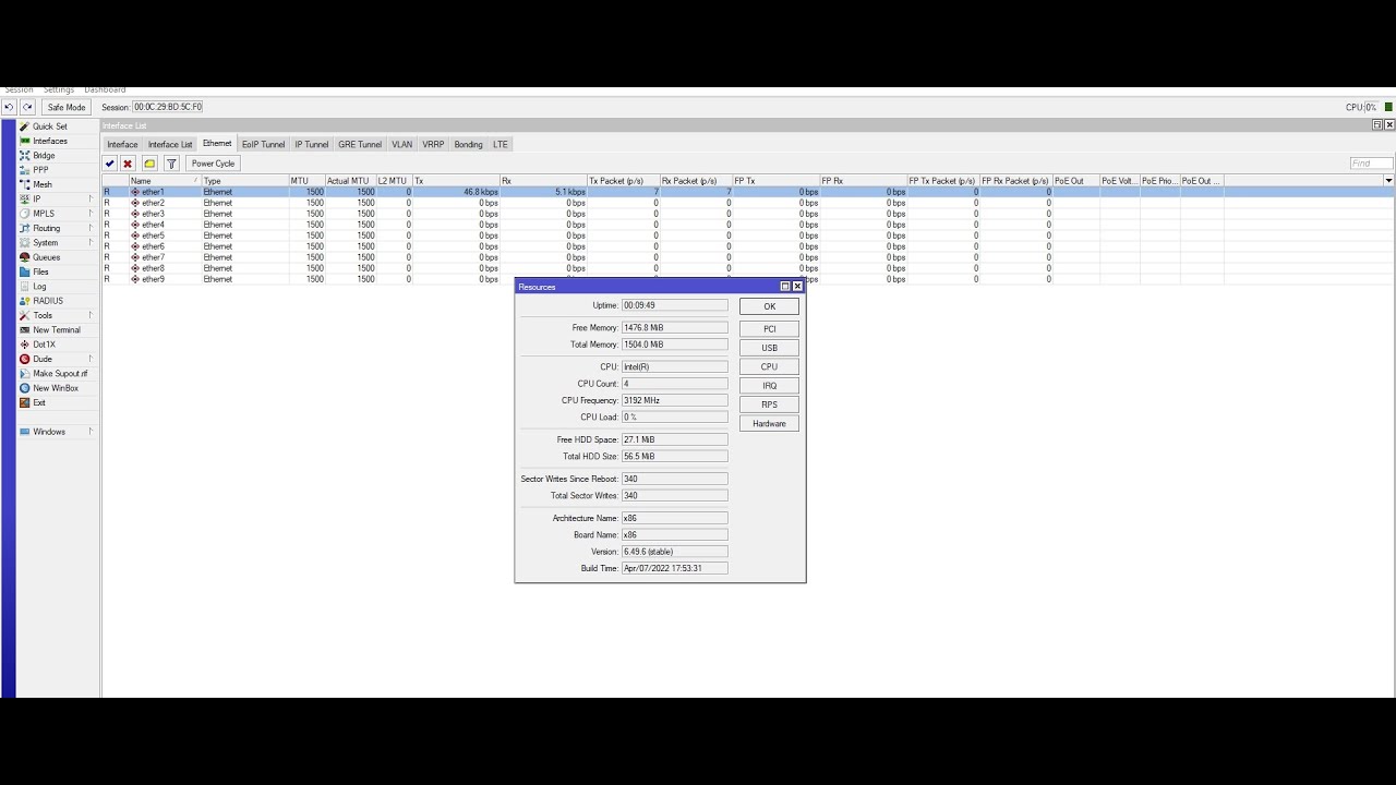 Tutorial Merakit PC Server Mikrotik x86 Modal irit setara Mikrotik CCR