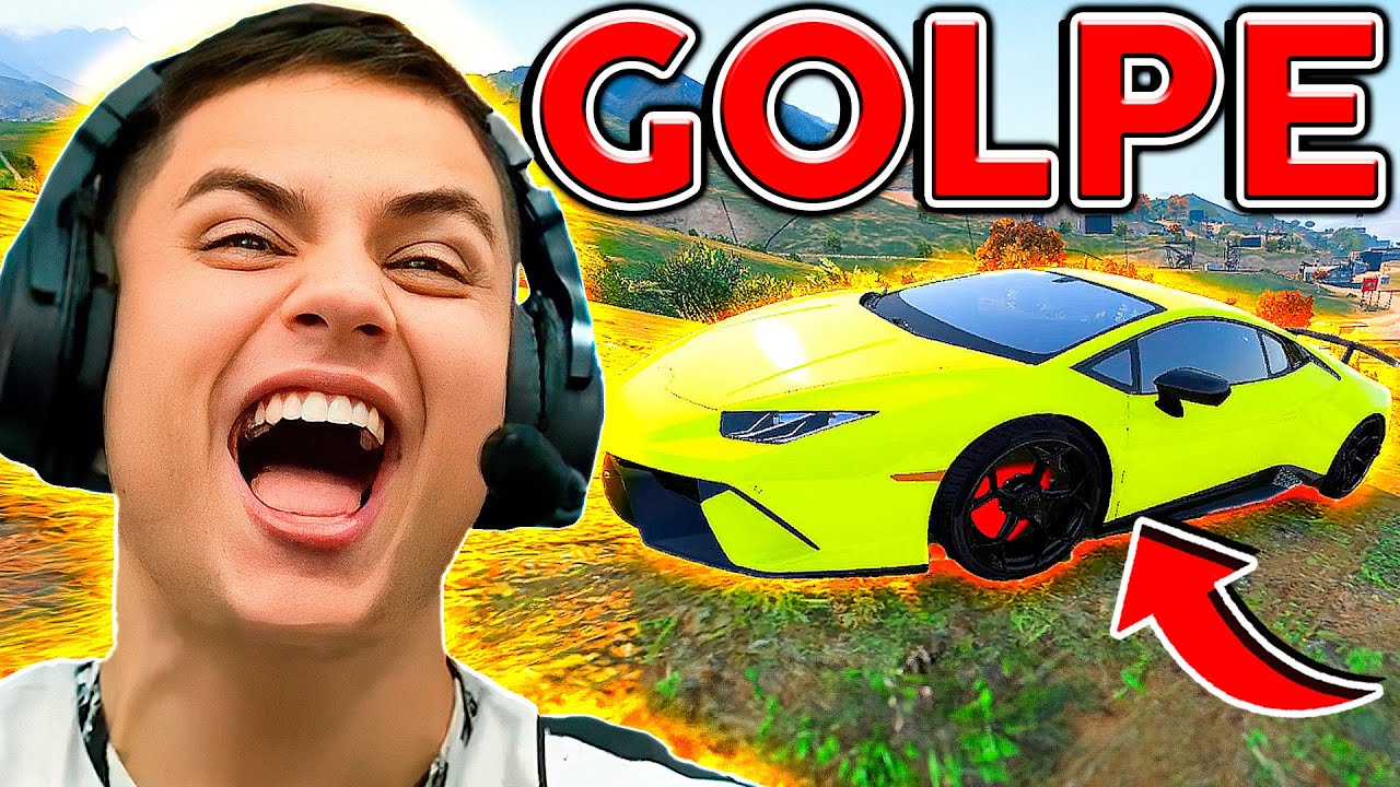 GOLPE do CARRO de LUXO 😱 GTA RP (Paulinho o LOKO)