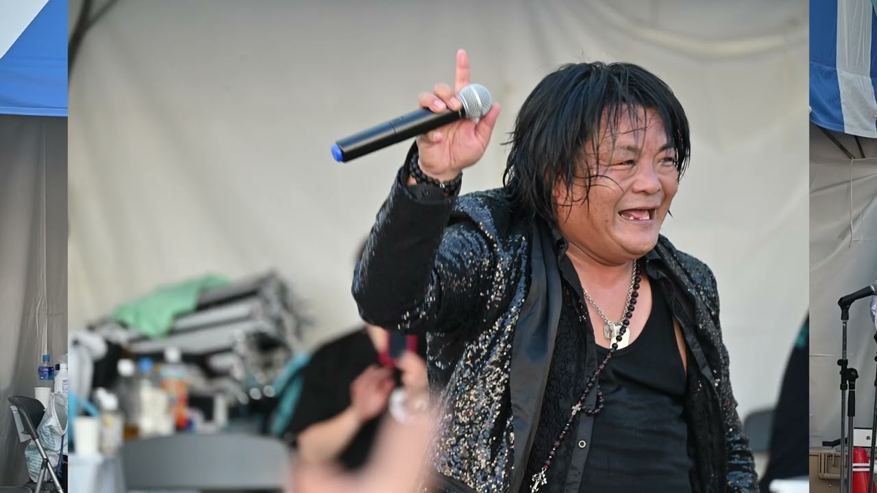 じぐろ京介（氷室京介ものまね） 大和阿波踊り 2023年