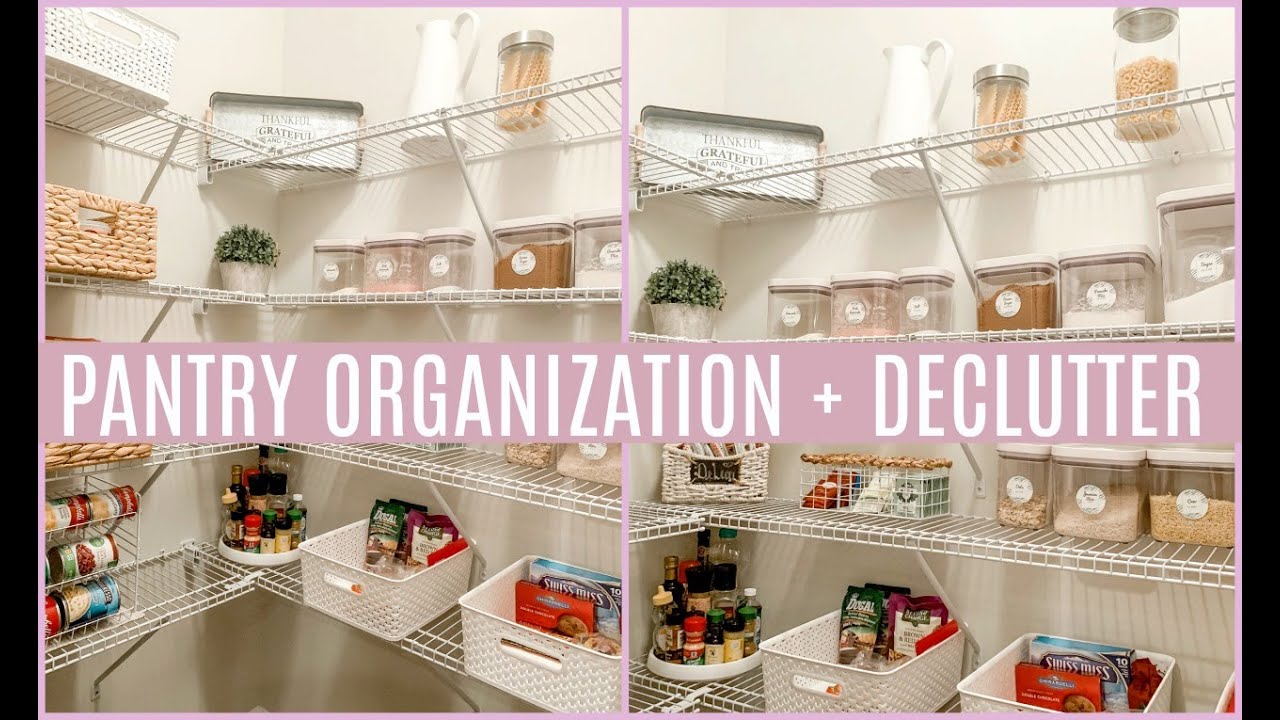 PANTRY ORGANIZATION! | HOW TO ORGANIZE YOUR PANTRY