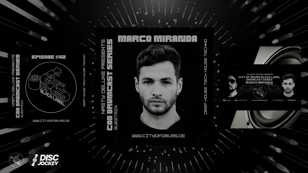 City of Drums Black Label Drumcast #42 @djnastydeluxe