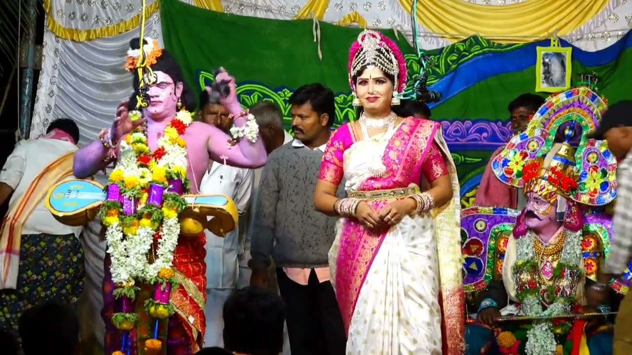 ರತಿ ಕಲ್ಯಾಣ ಬಯಲಾಟ D.ಹಿರೇಹಾಳ್ ಗ್ರಾಮ  