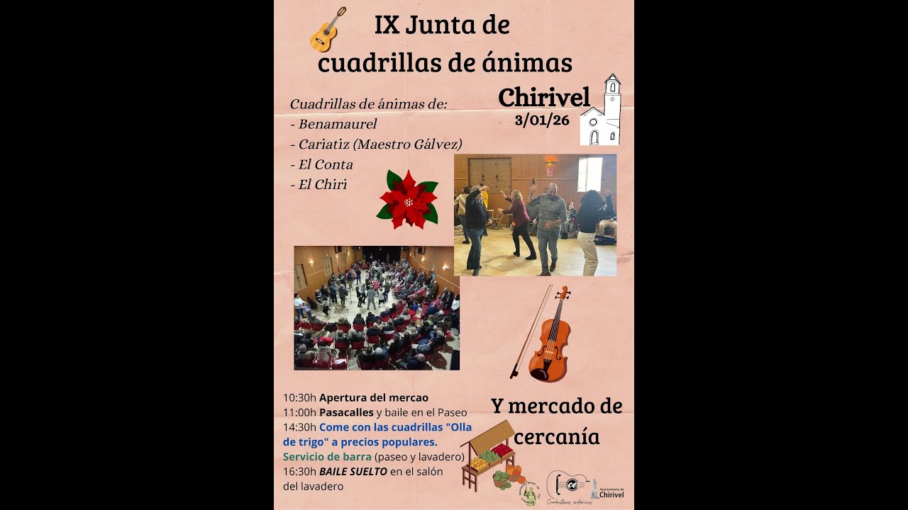 IX JUNTAS DE CUADRILLAS DE ÁNIMAS EN CHIRIVEL