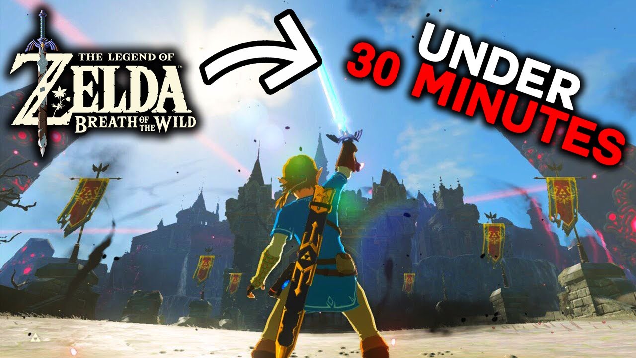 How to beat Breath of the Wild in UNDER 30 MINUTES (Fully Commentated Any% Speedrun)