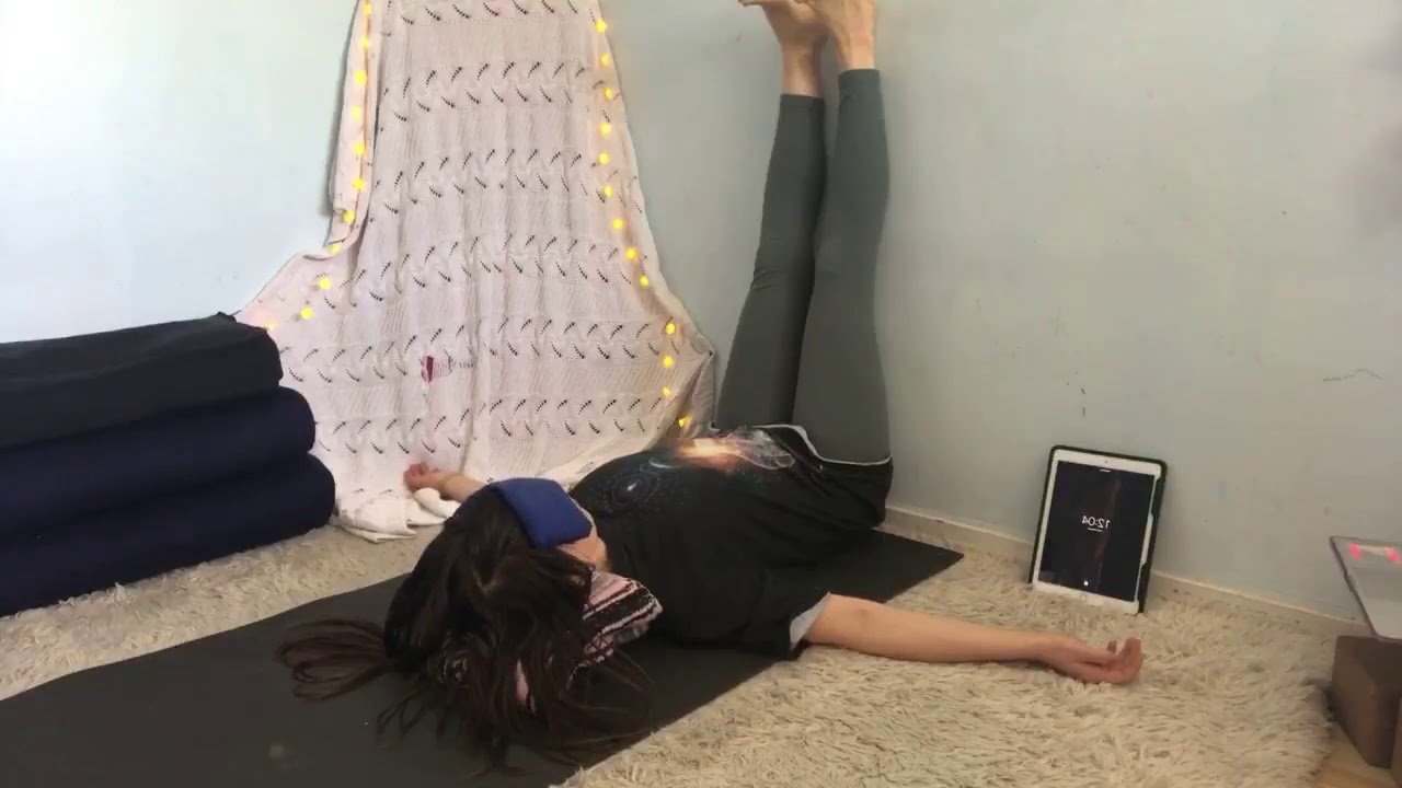 Meditate with Me Live    20 mins   Legs up the Wall   365DaysofMeditation