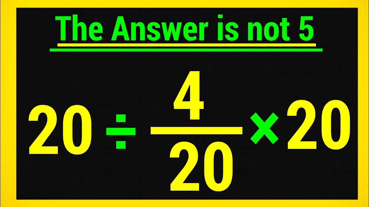 Can you solve Tricky Math problem! | Simplify PEMDAS  / BOMDAS Rules 