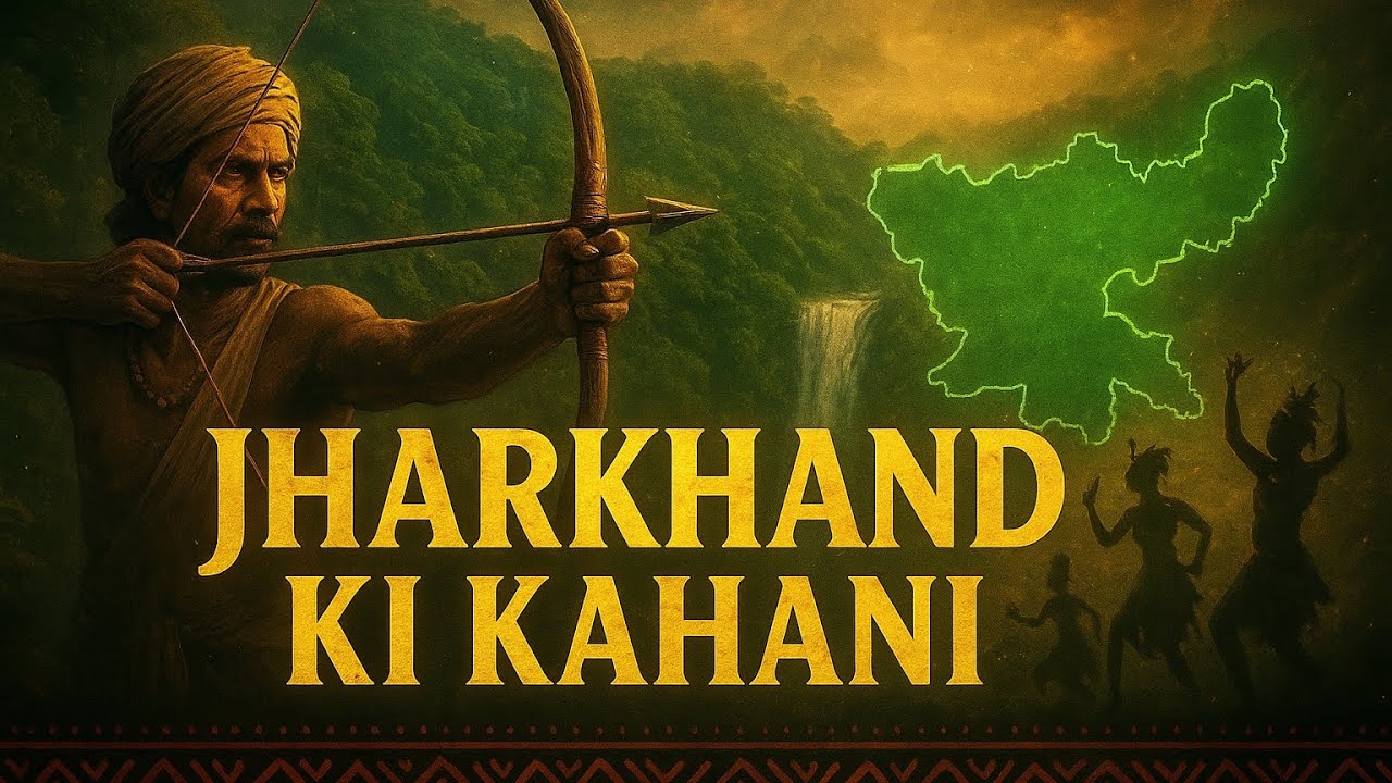 “झारखंड की कहानी | बिरसा मुंडा से राज्य निर्माण तक | Jharkhand History Song in Hindi | SanthaliSong 