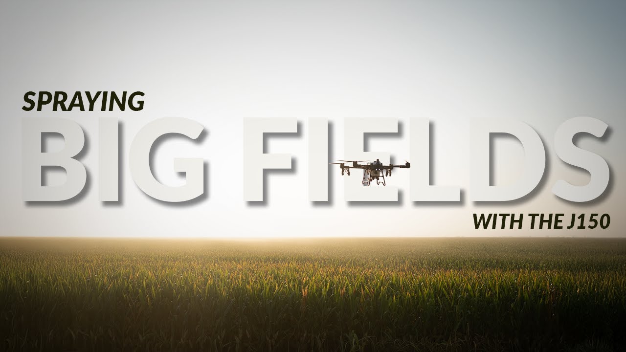 EAVision J150 Demo | Spraying Big Fields