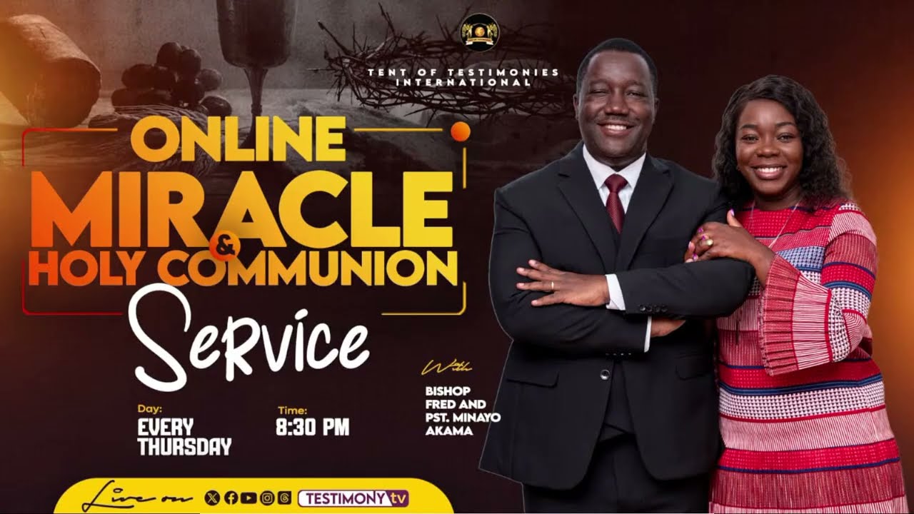 ONLINE MIRACLE & HOLY COMMUNION SERVICE || 15/01/2026