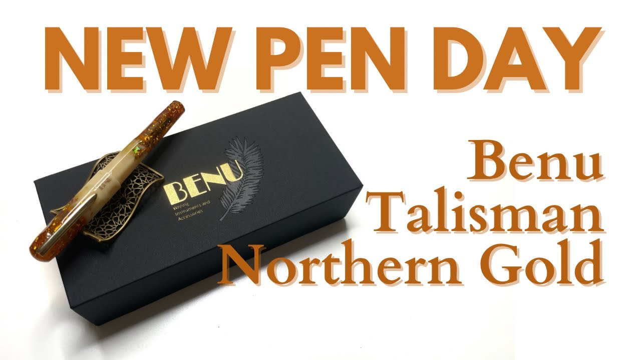 #newpenday // BENU TALISMAN Northern Gold #fountainpen