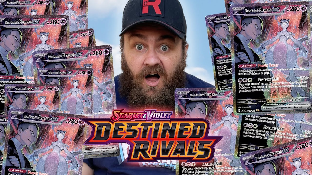Can We Pull Giovanni's Mewtwo From These Packs? Pokemon's Destined Rivals