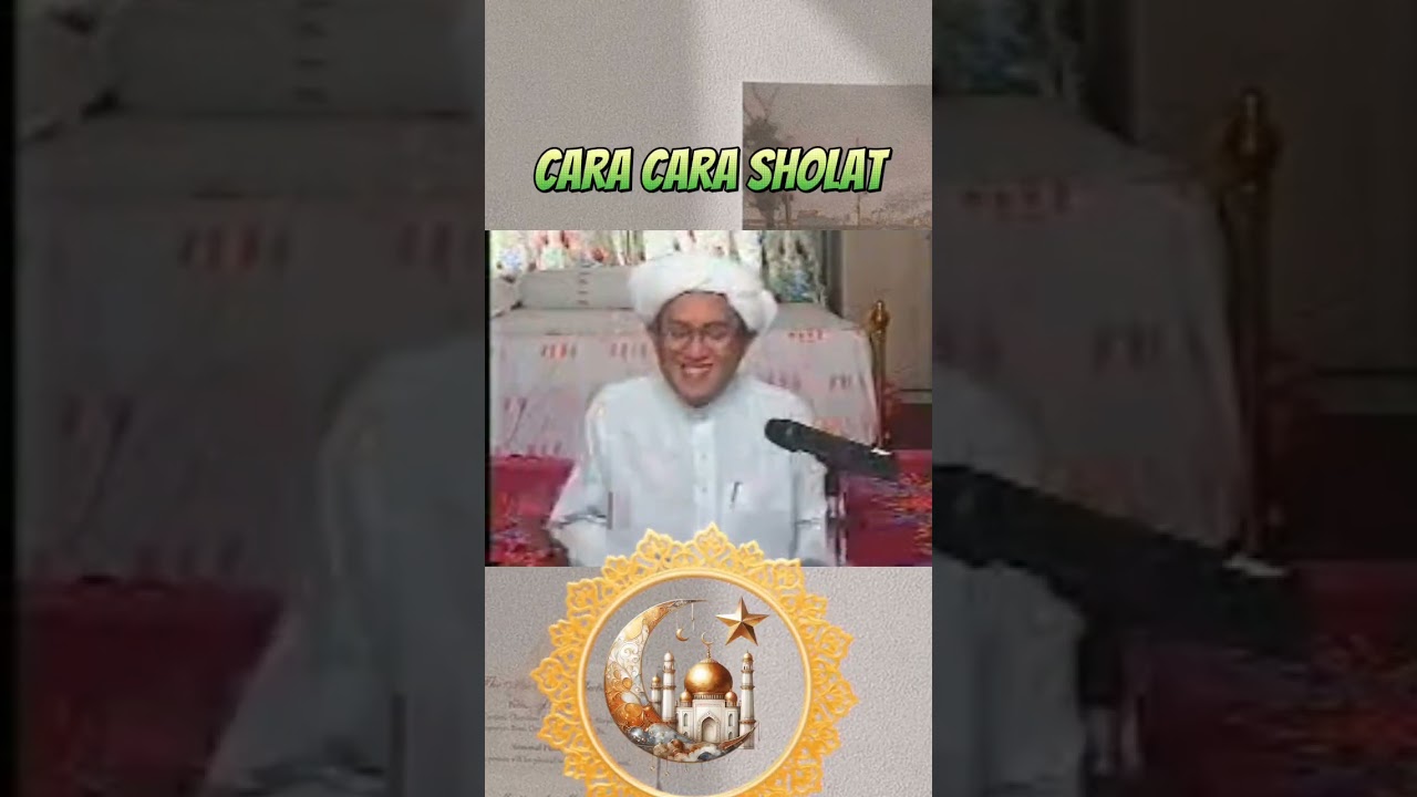 Cara cara sholat #gurusekumpulmartapura 