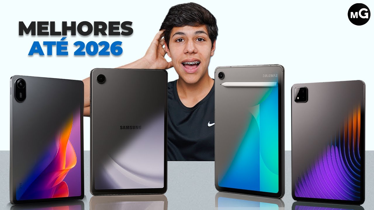 MUDOU! Os MELHORES TABLET para COMPRAR até 2026!