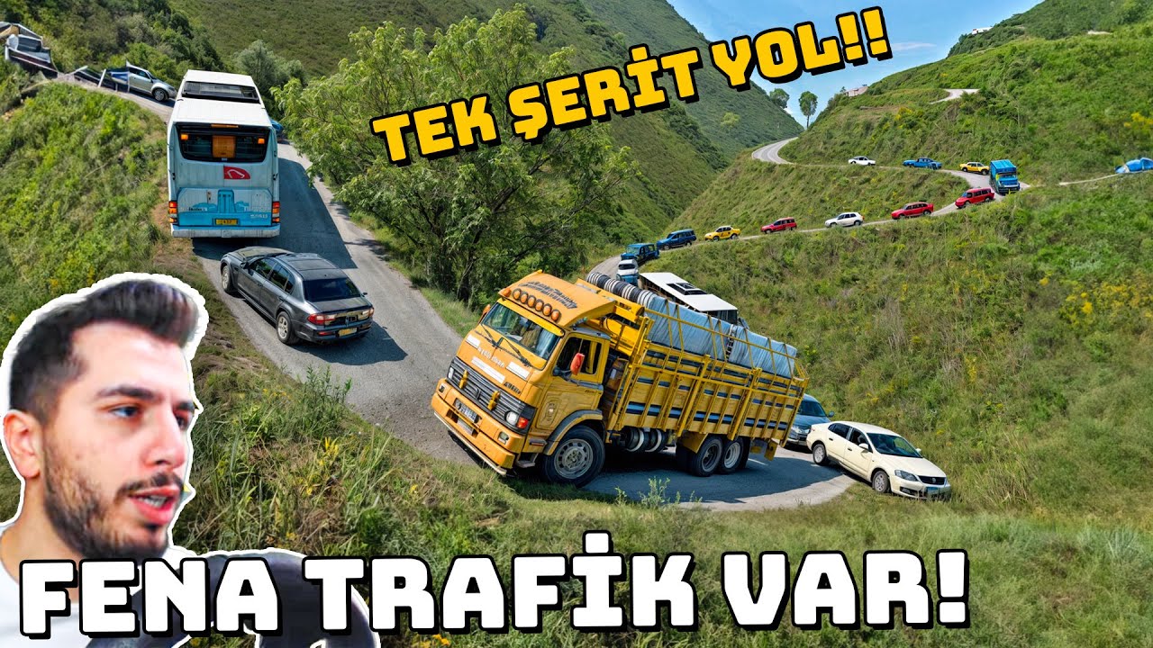 MERMER YÜKLÜ DEDE FORD ÇOK ZORLANDI !!! | S VİRAJLI ÖLÜM YOLLARINDA DAĞA TIRMANDIK !!! ETS 2 MOD