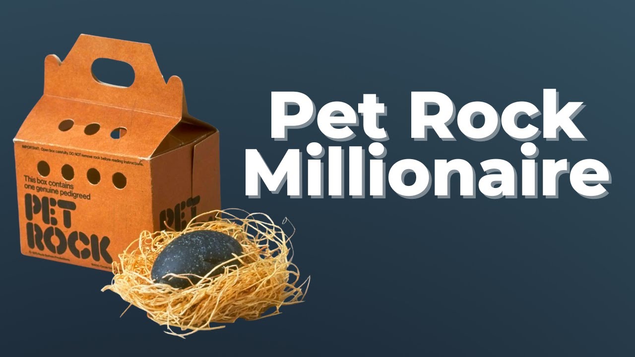 Gary Dahl Becomes Millionaire Selling Pet Rocks