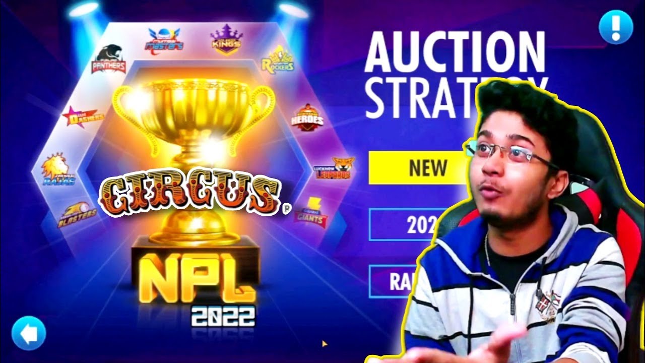 WELCOME TO 2023 NEW NPL AUCTION CIRCUS IN WCC3 || IPL Auction Live || OctaL