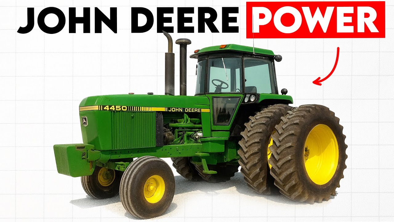 10 тракторов John Deere 1980-х годов, которые опередили свое время