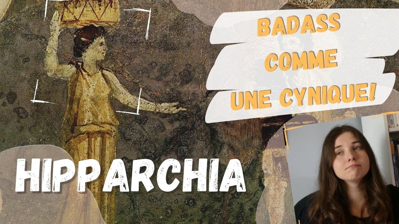 Hipparchia, portrait d’une femme philosophe cynique de l’Antiquité.