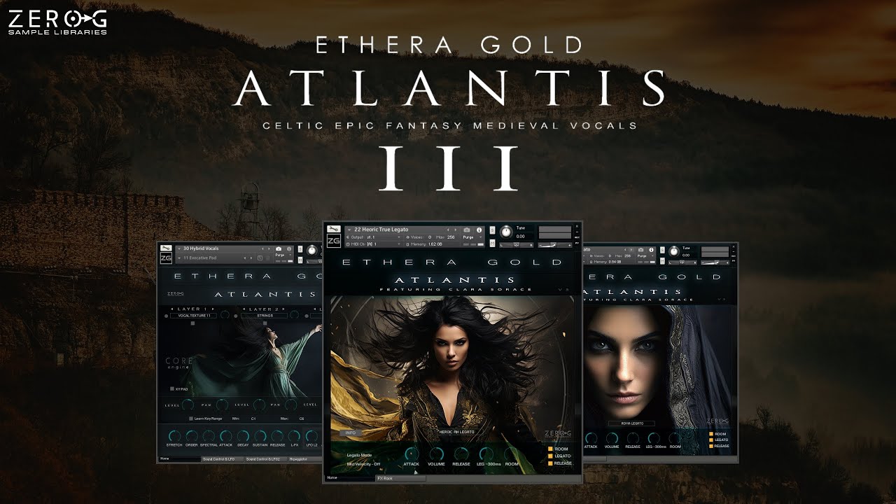 Zero-G Ethera Gold Atlantis 3 - Walkthrough