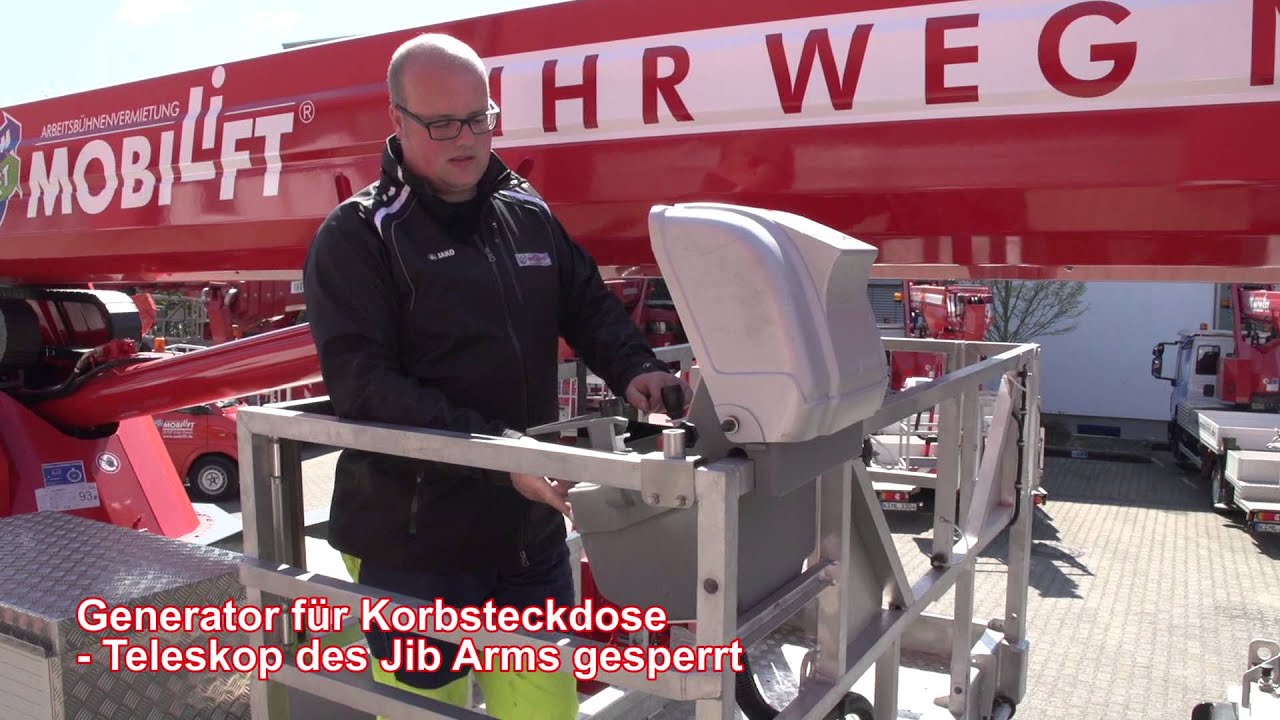 Einweisung | LKW-Arbeitsbühne L400 Mobilift