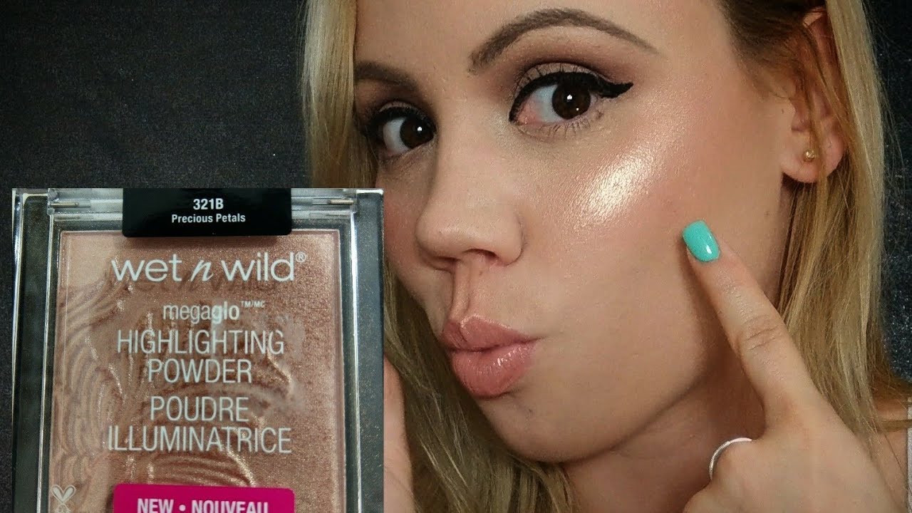New WET N WILD MEGAGLO HIGHLIGHTER ✨ PRECIOUS PETALS ✨ | Review & First Impressions | 2017