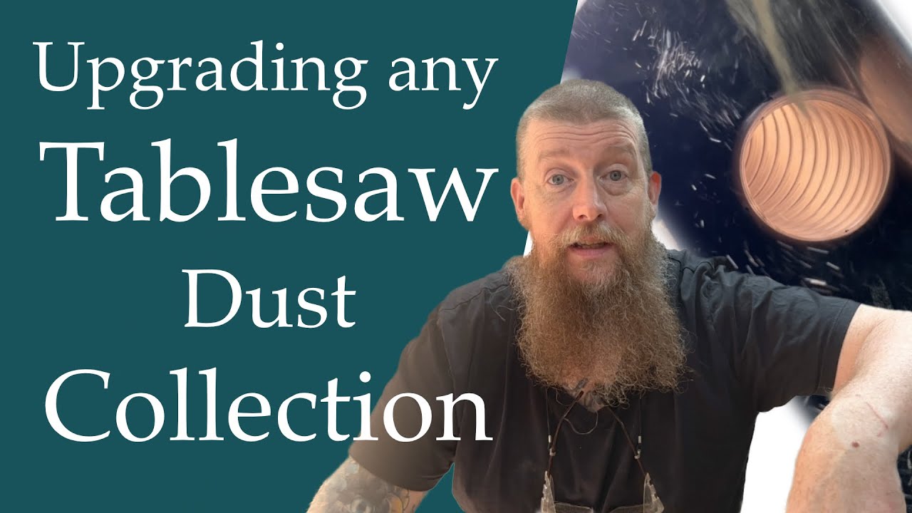 Table saw dust collection UPGRADE