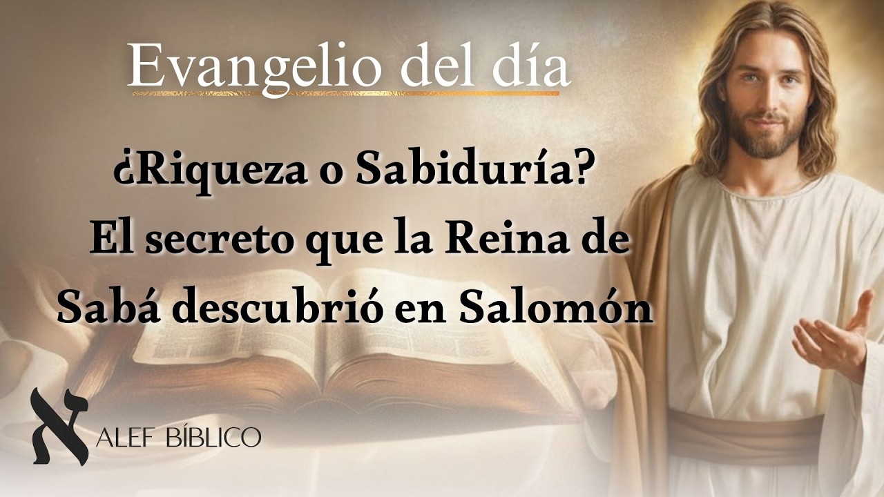 ¿Riqueza o Sabiduría? El secreto que la Reina de Sabá descubrió en Salomón (1 Reyes 10).