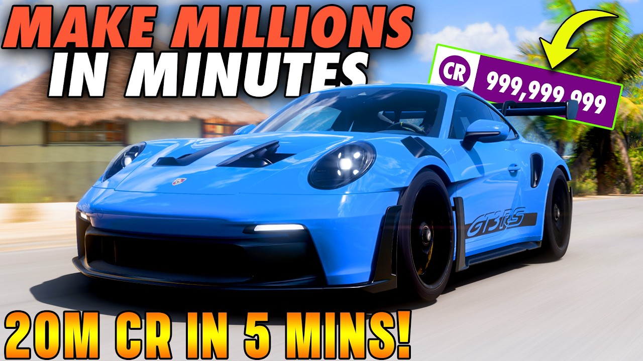Make Money FAST in Forza Horizon 5 - 20 MILLION Credits in 5 MINUTES - Unlimited Credits Glitch 2026