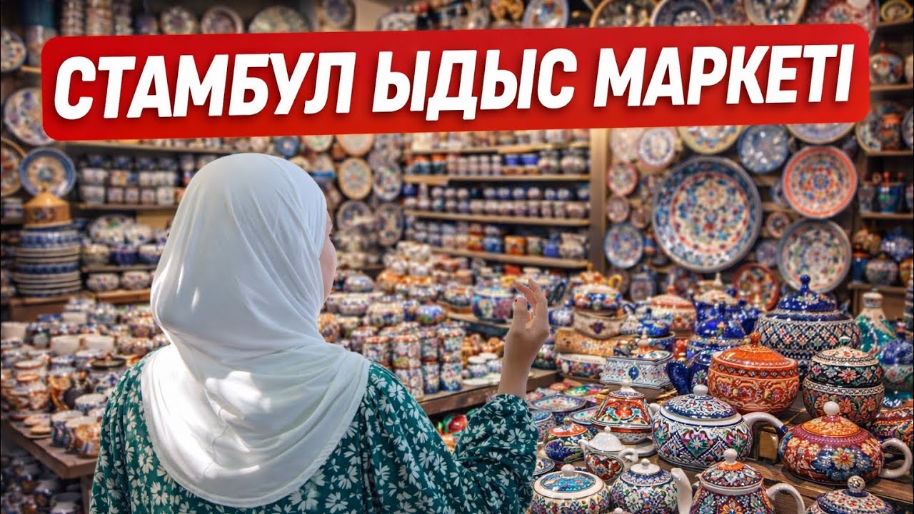 СТАМБУЛ ЫДЫС ӘЛЕМІ | МИР ПОСУДЫ В СТАМБУЛЕ 🇹🇷