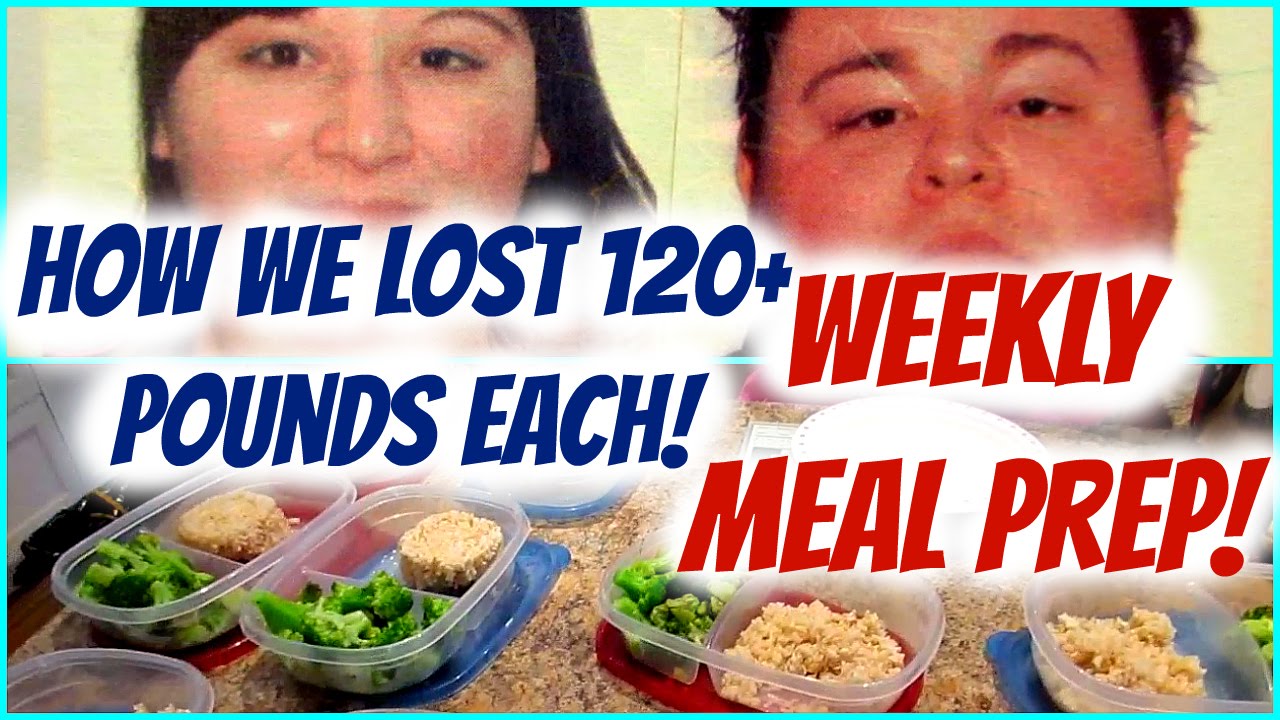 WEEKLY CLEAN EATING MEAL PREP | HOW WE LOST 120+ POUNDS EACH! | NicoleCollet
