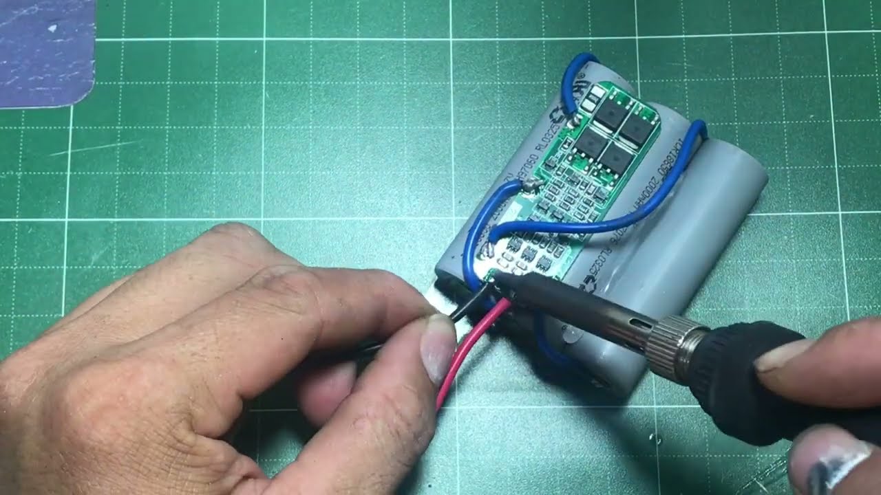 Tự Đóng Khối Pin 3S 12.6V Cực Dễ Ai Cũng Có Thể Làm Được