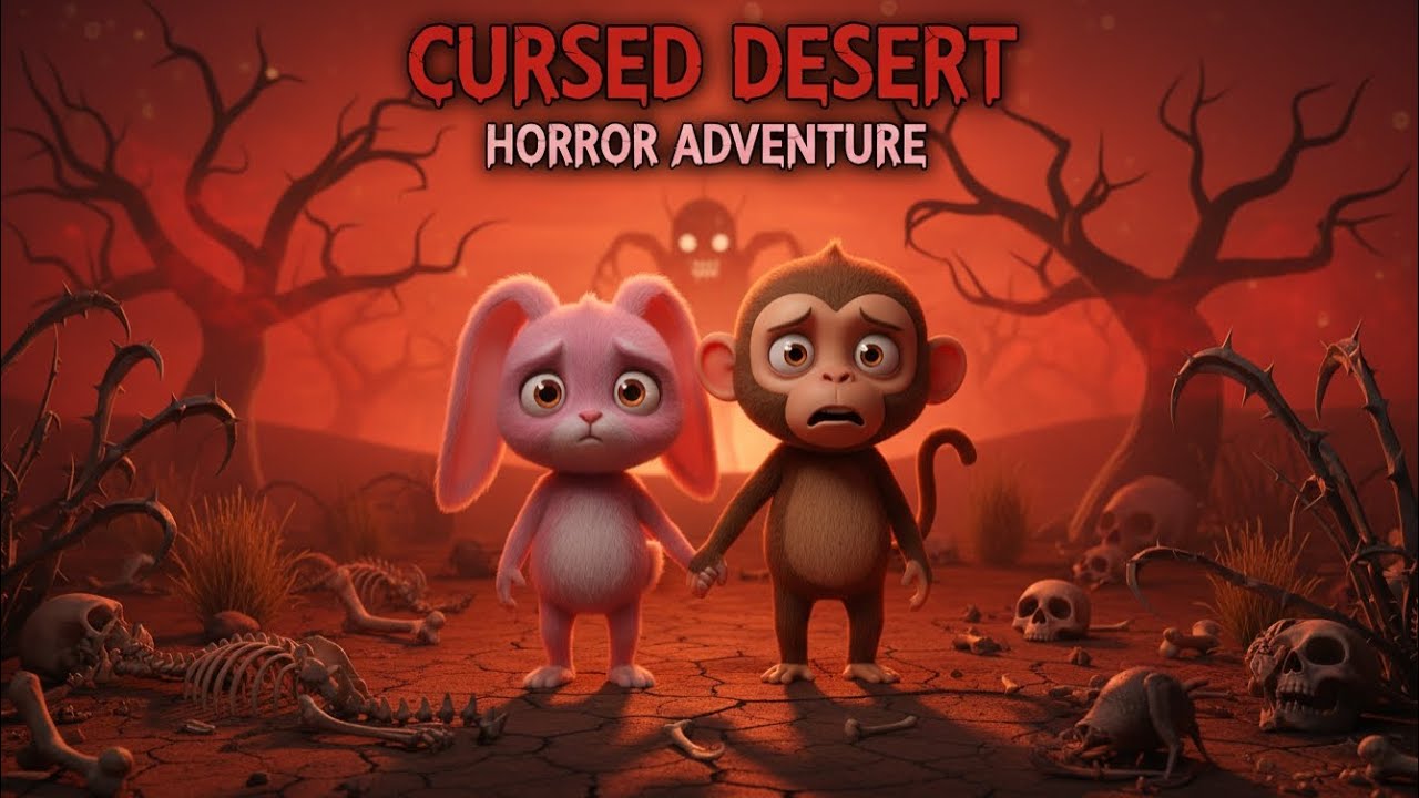 Amber & Minki Enter the Cursed Desert 😱 | 
