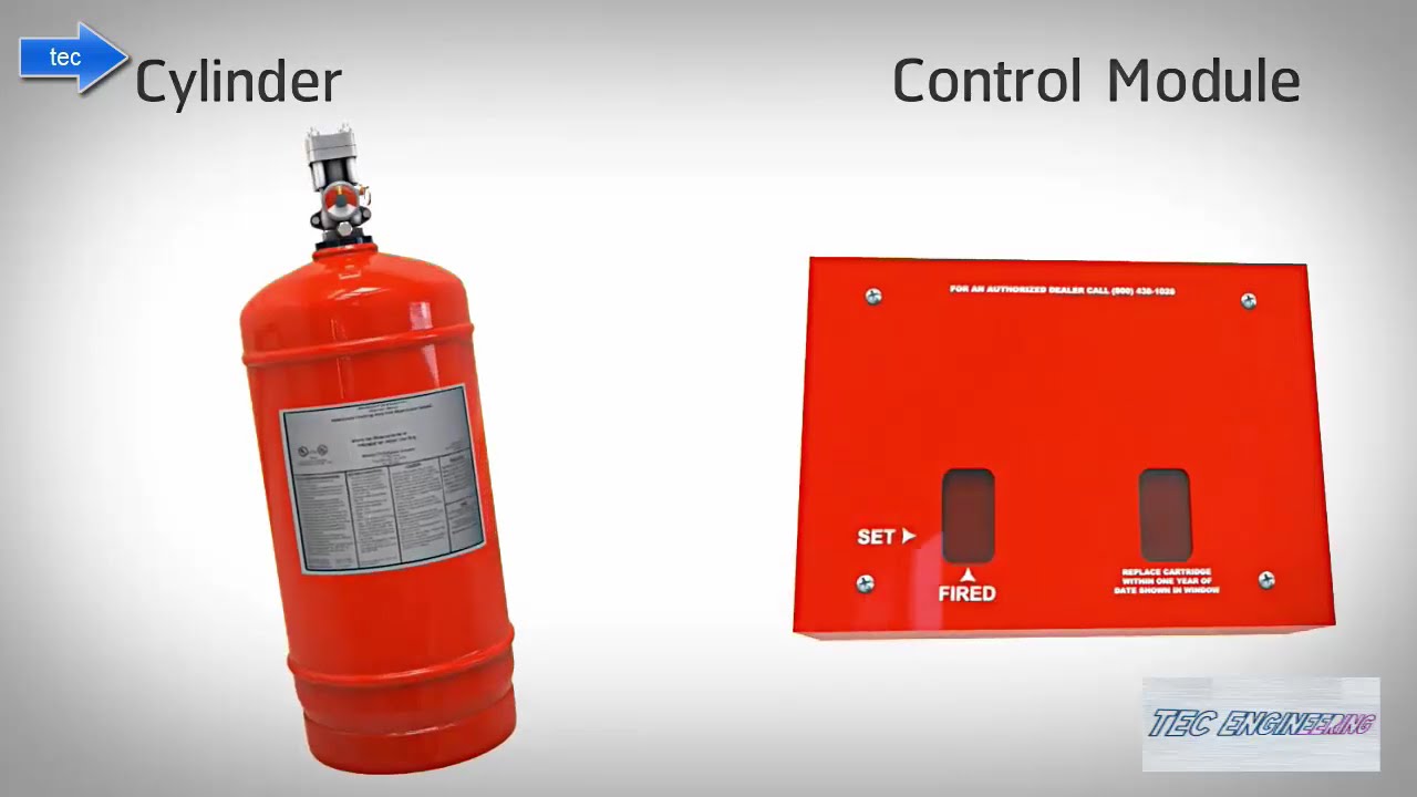 WET Chemical Fire Suppression System Simulation
