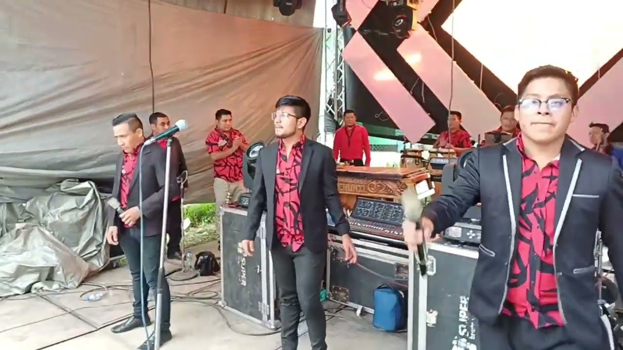 CONCIERTO MARIMBA REYNA SACBICHOLENSE EN SAN ANTONIO LAS TROJES SAN JUAN SAC. FERIA PATRONAL 2024