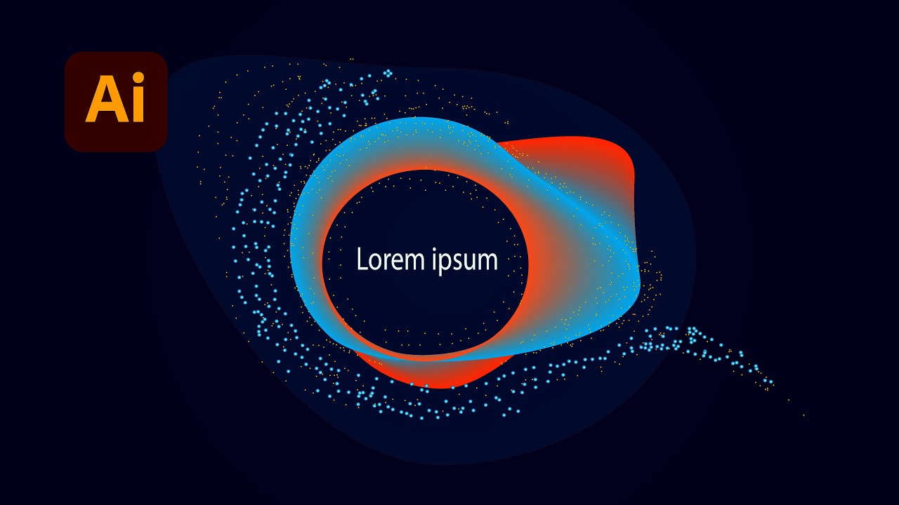 Create Abstract Particle Effects in Adobe Illustrator
