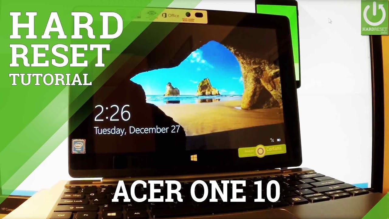 ACER One 10 Hard Reset / Remove Password / Reset Windows